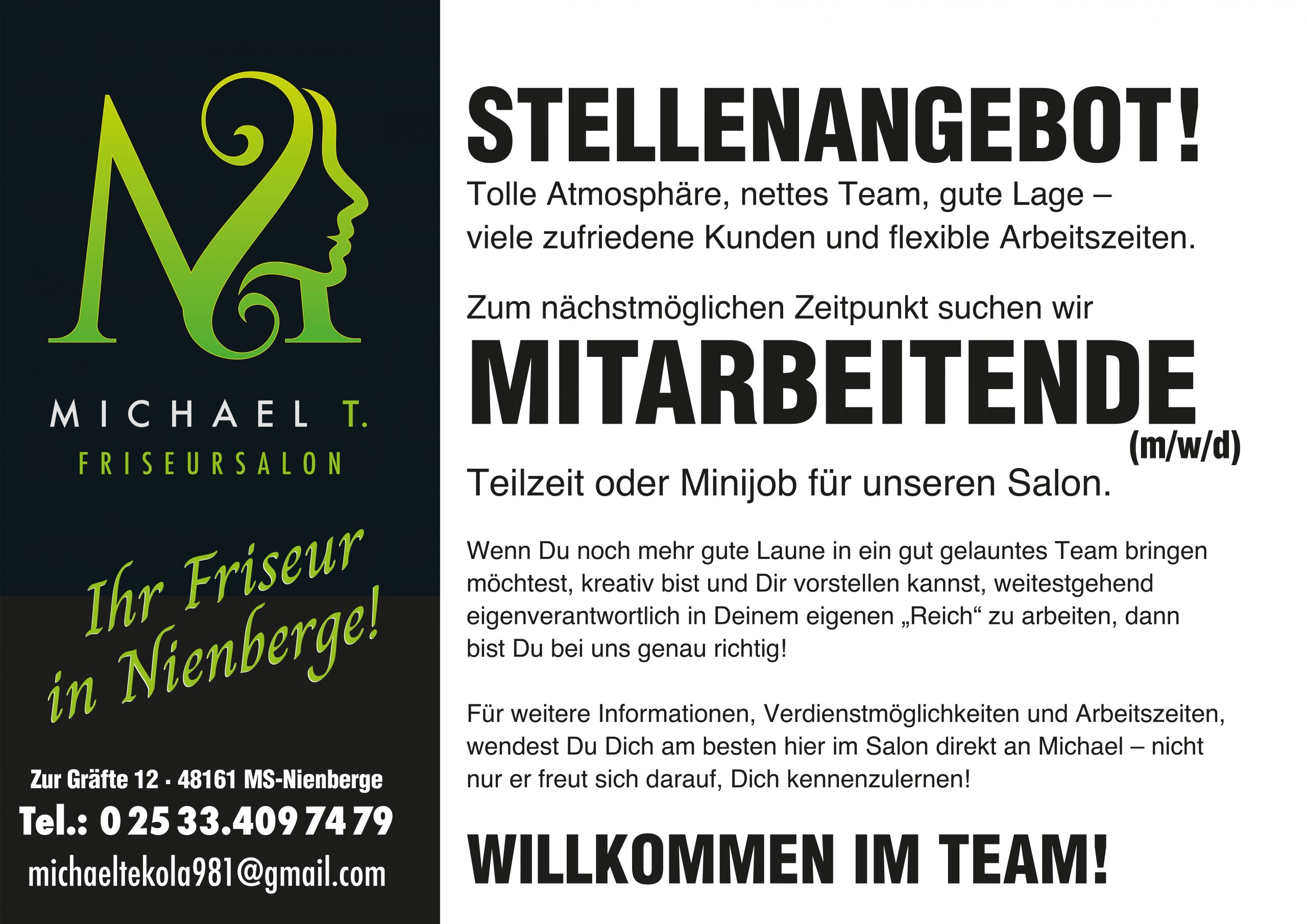 Salon Einblick – Michael T. Friseursalon Nienberge