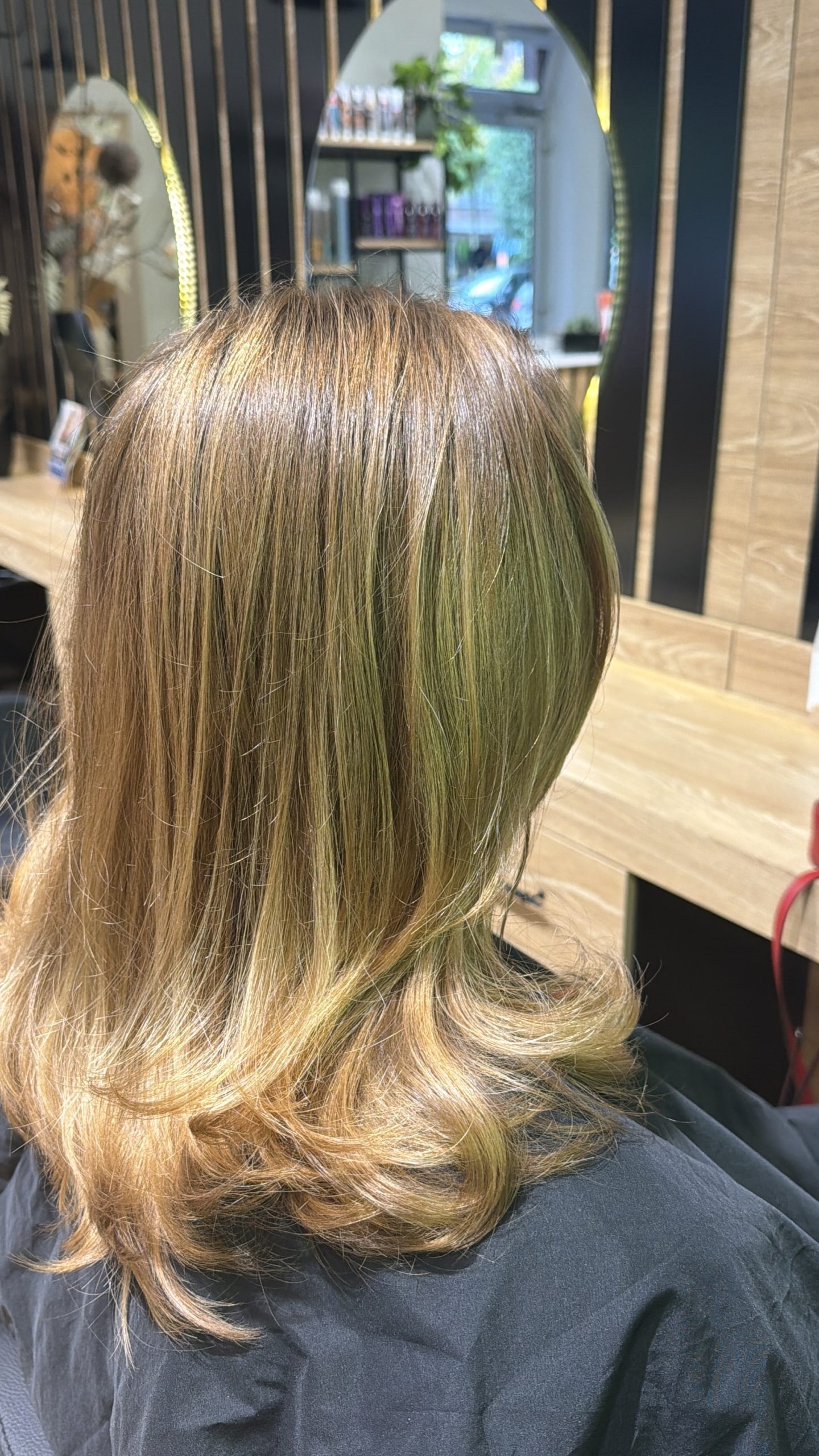Balayage Herbsttöne komplett