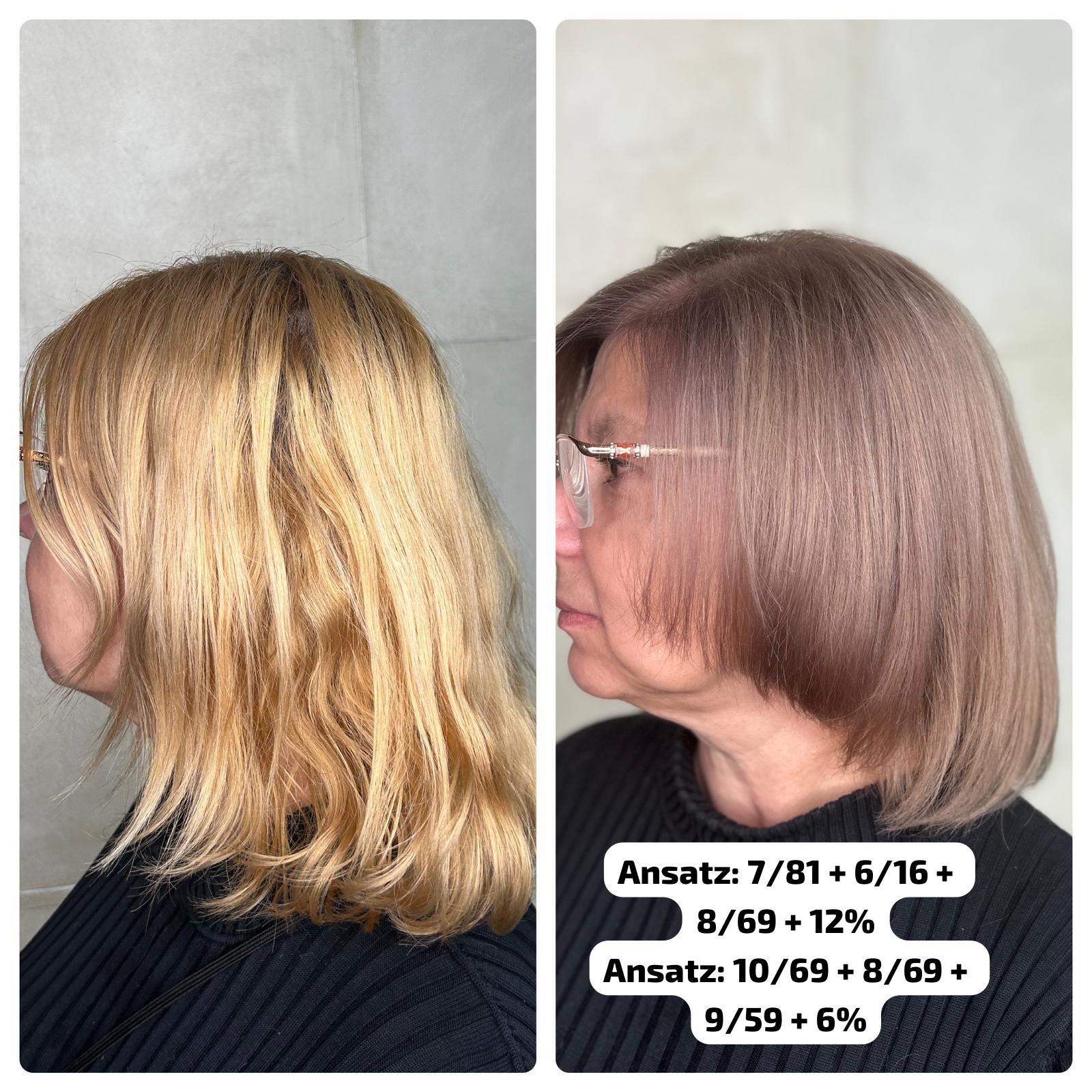 Vorher-Nachher Bob – Mauve Ash