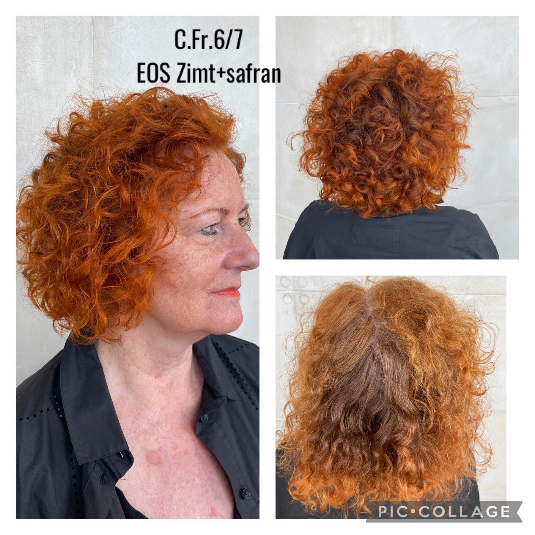 Kupfer-Locken C.Fr. 6/7 EOS Zimt & Safran