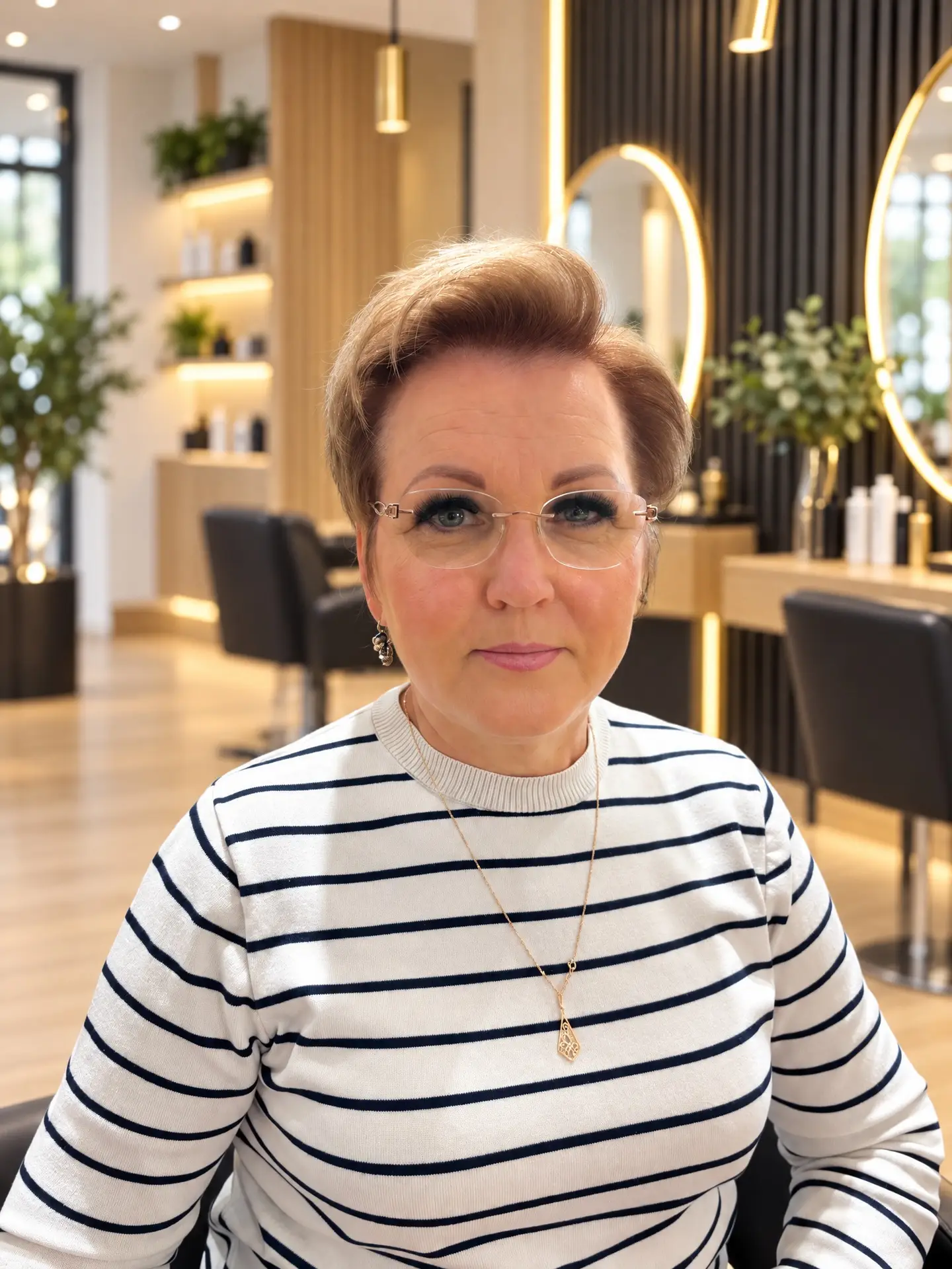 Kurzhaarschnitt Damen mit Volumen – Michael T. Friseursalon Nienberge