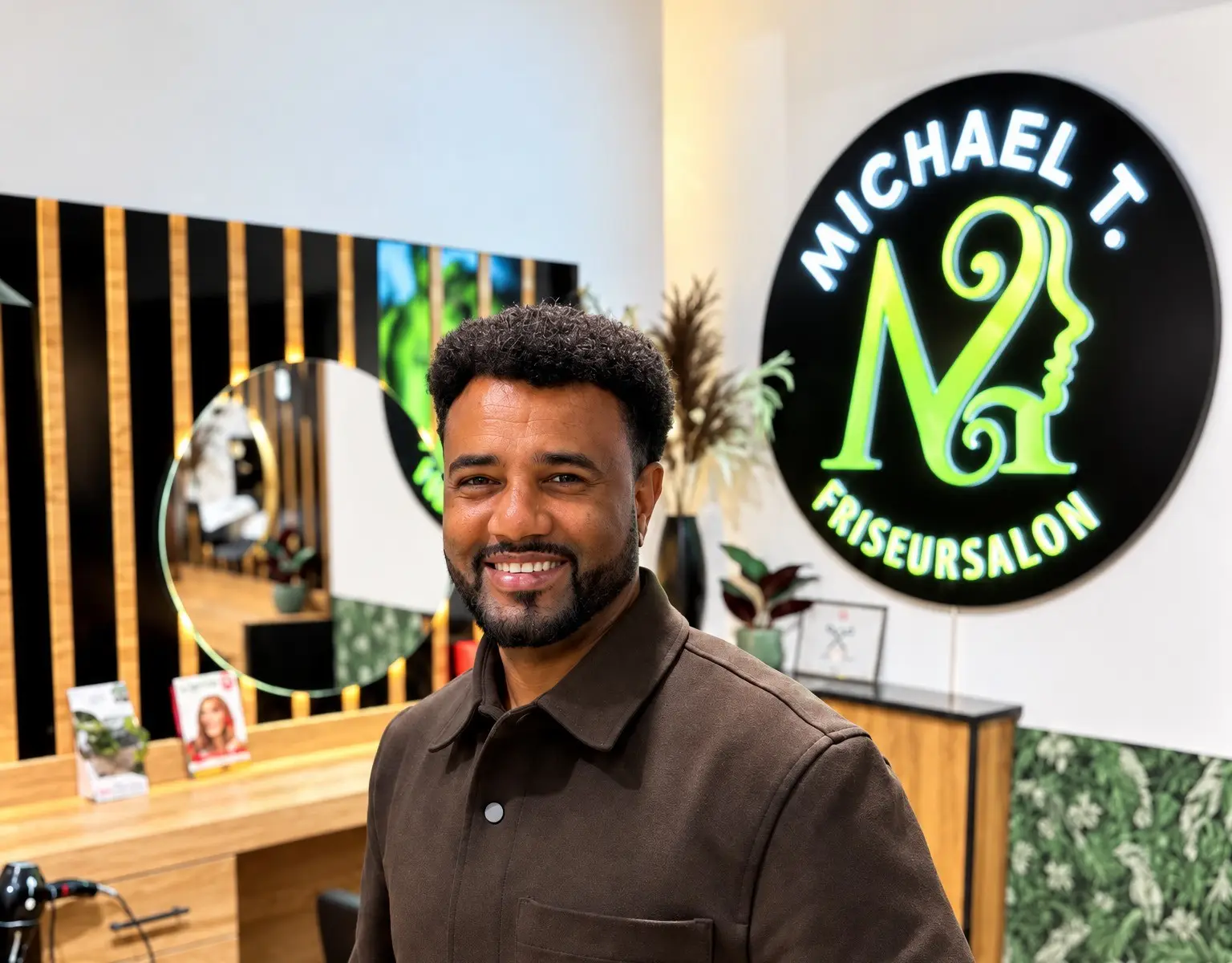 Friseurmeister Michael T. im Michael T. Friseursalon Nienberge-Münster